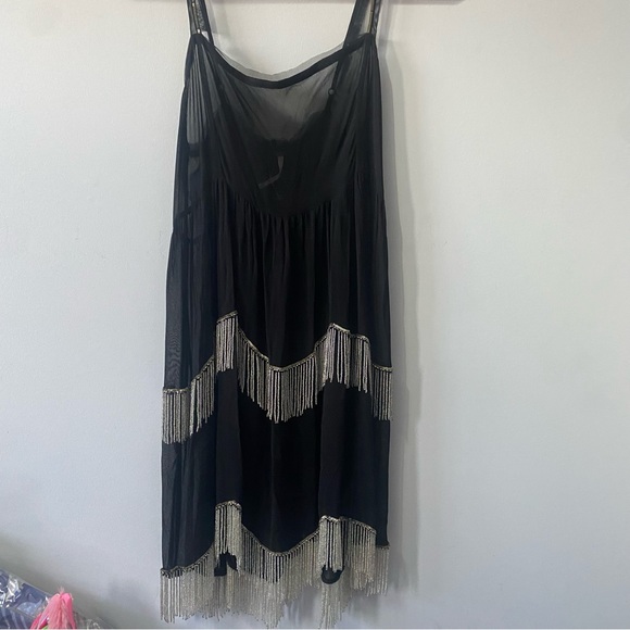 NEW Free People Beaded Festival Caravan Dress - Picture 5 of 7